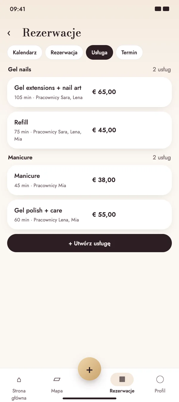 Usługi z jasnymi cenami