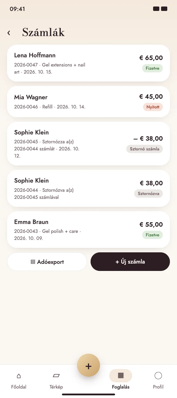 Helyesen kezelt lemondások