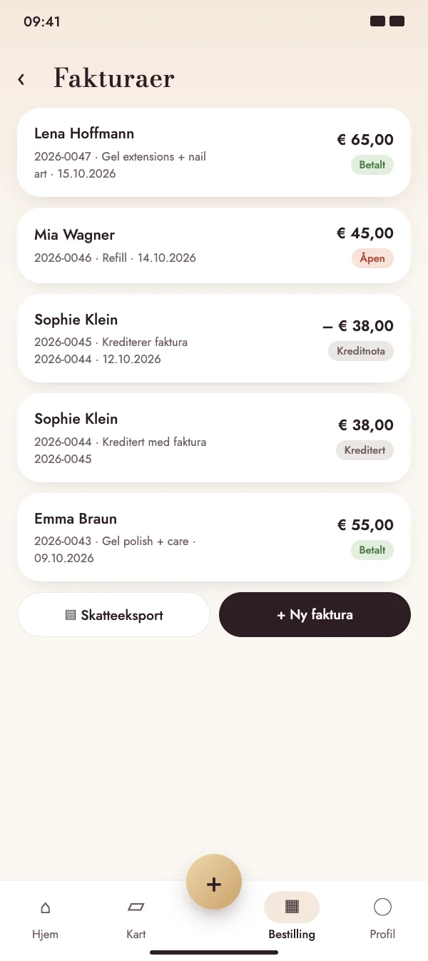 Avbestillinger håndtert riktig