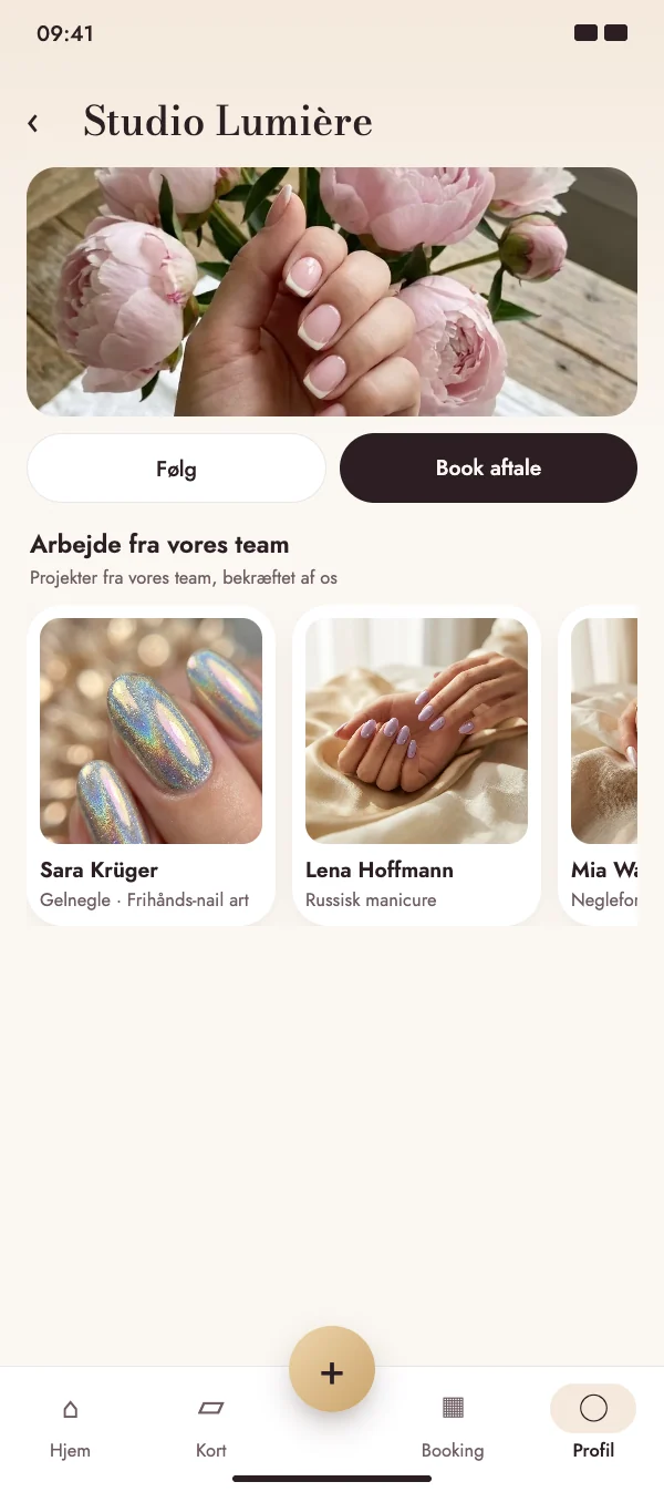 Virksomheder viser deres teams arbejde