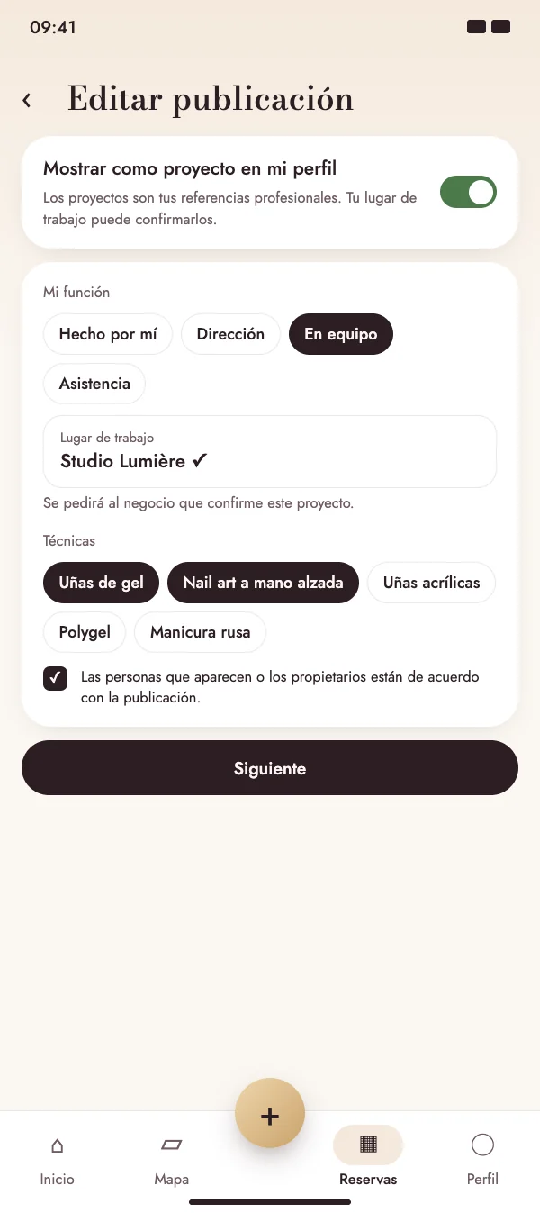 Una publicación se convierte en proyecto