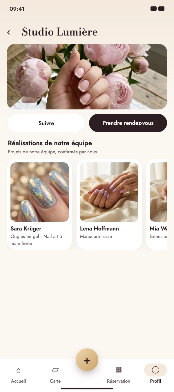 Les établissements montrent le travail de leur équipe