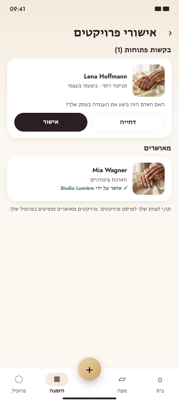 מקום העבודה מאשר
