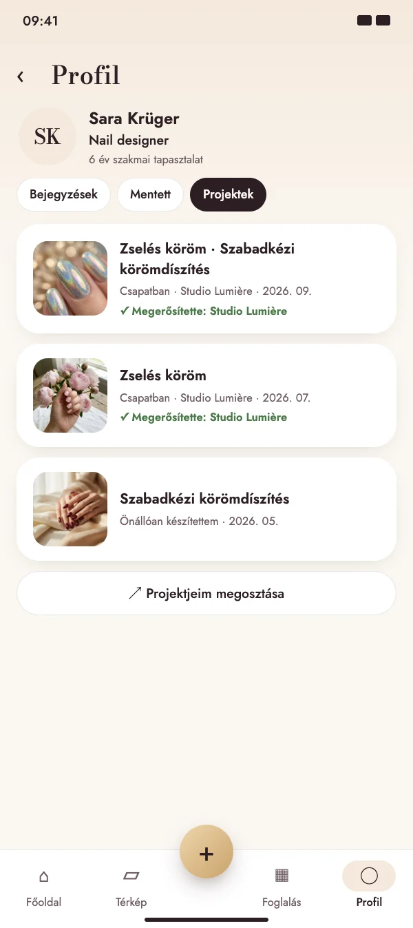 Egy bejegyzésből projekt lesz