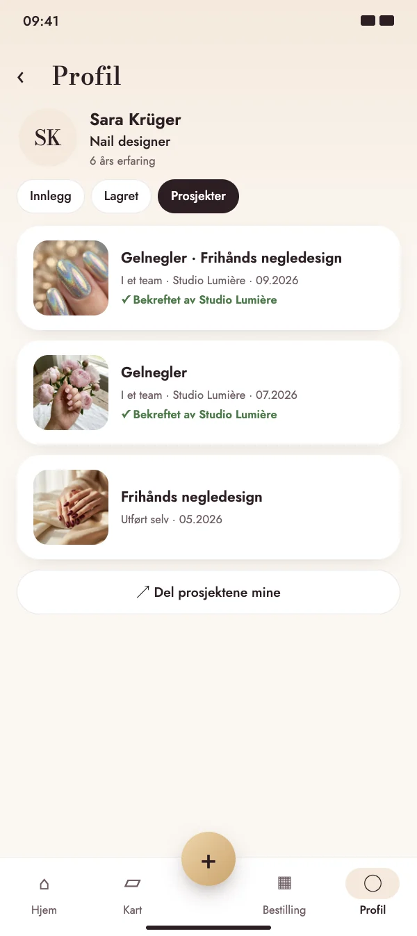Et innlegg blir et prosjekt