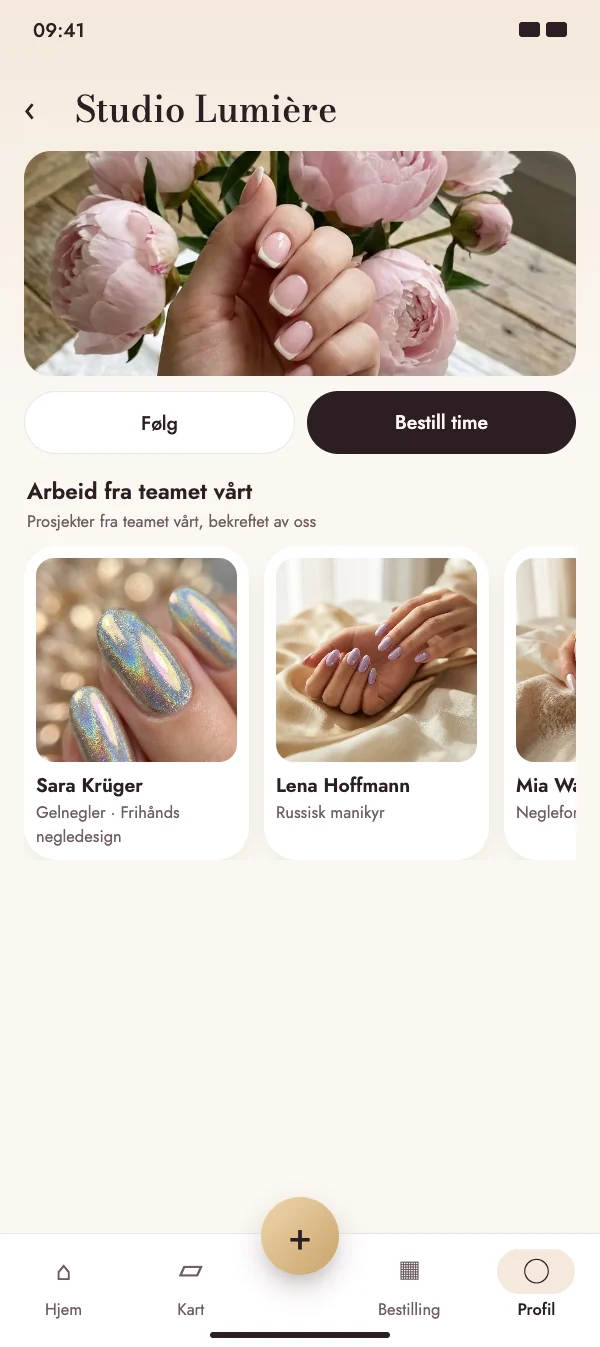 Bedrifter viser teamets arbeid