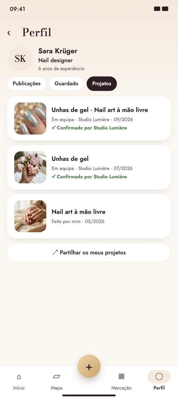 Uma publicação torna-se um projeto