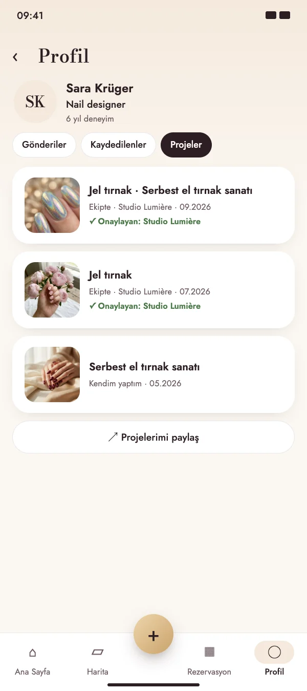 Bir gönderi projeye dönüşür