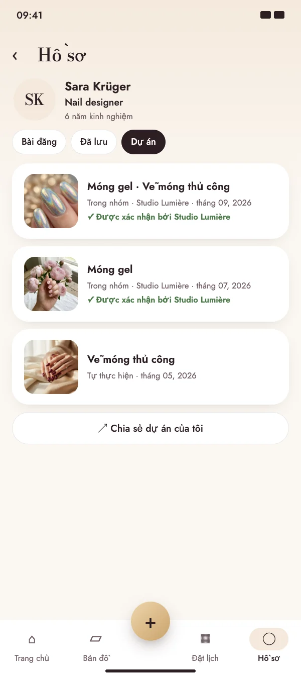 Bài đăng trở thành dự án