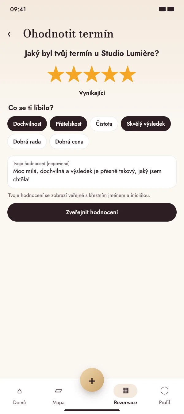 Hvězdičky, štítky a pár slov