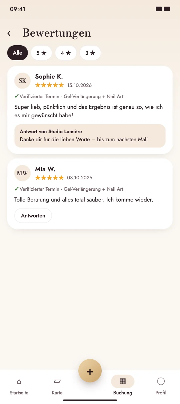 Profis antworten öffentlich