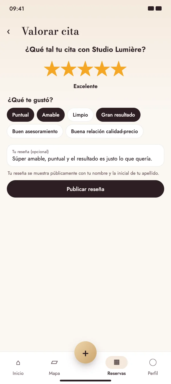 Estrellas, etiquetas y unas palabras