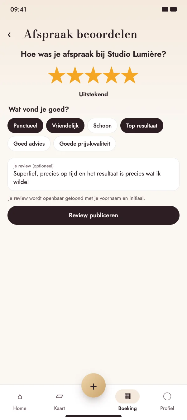 Sterren, tags en een paar woorden