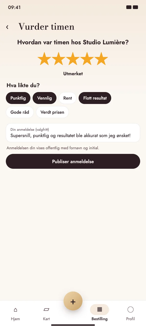 Stjerner, stikkord og noen ord