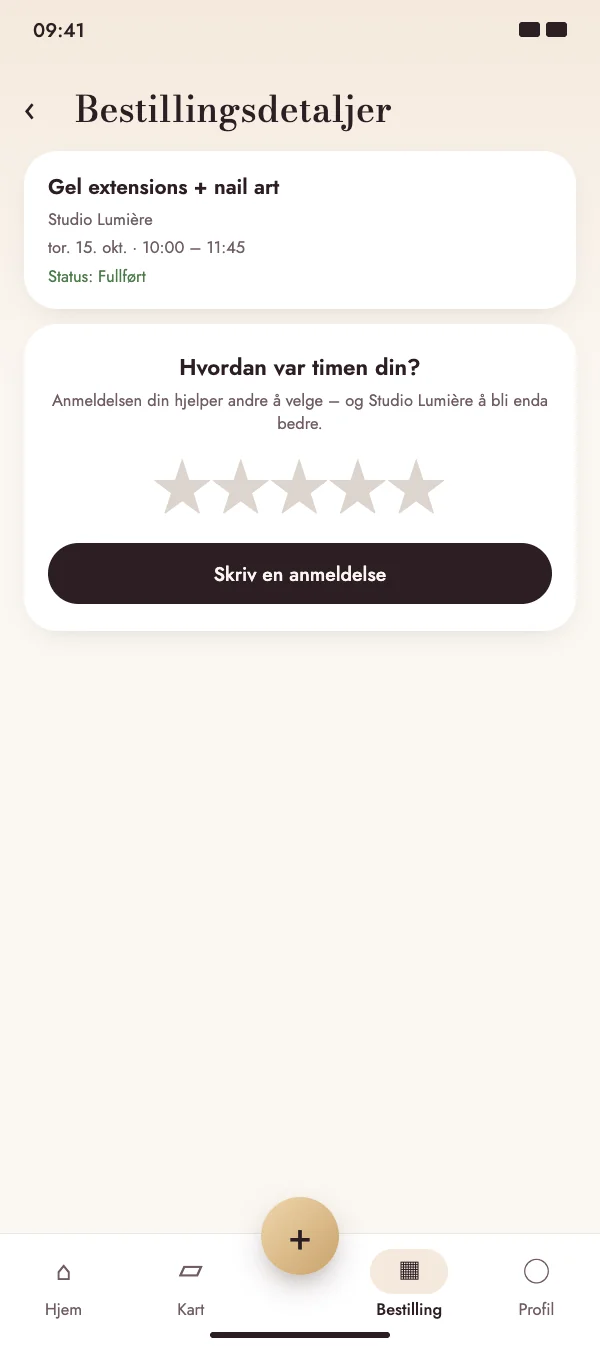 Etter timen spør NailMe hvordan det gikk