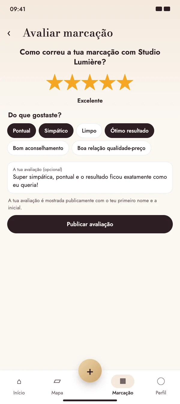 Estrelas, etiquetas e algumas palavras