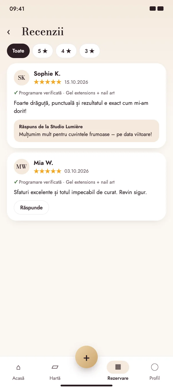 Profesioniștii răspund public