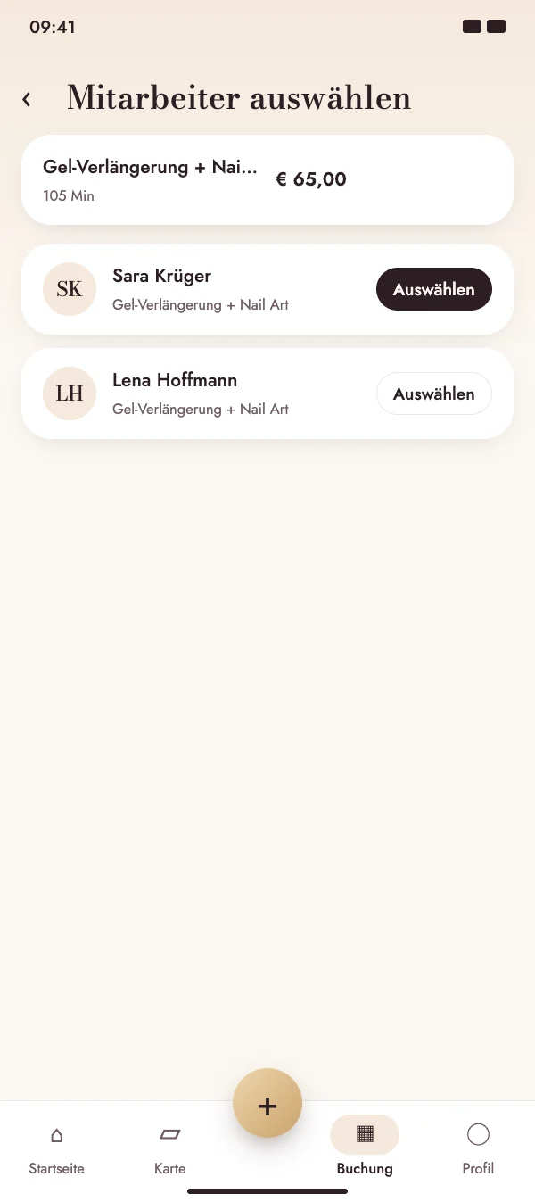 Kunden wählen, bei wem sie buchen