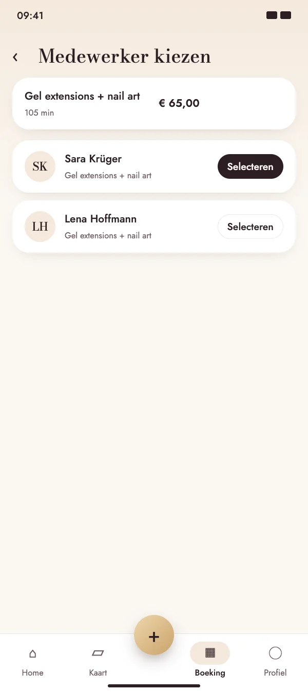 Klanten kiezen bij wie ze boeken