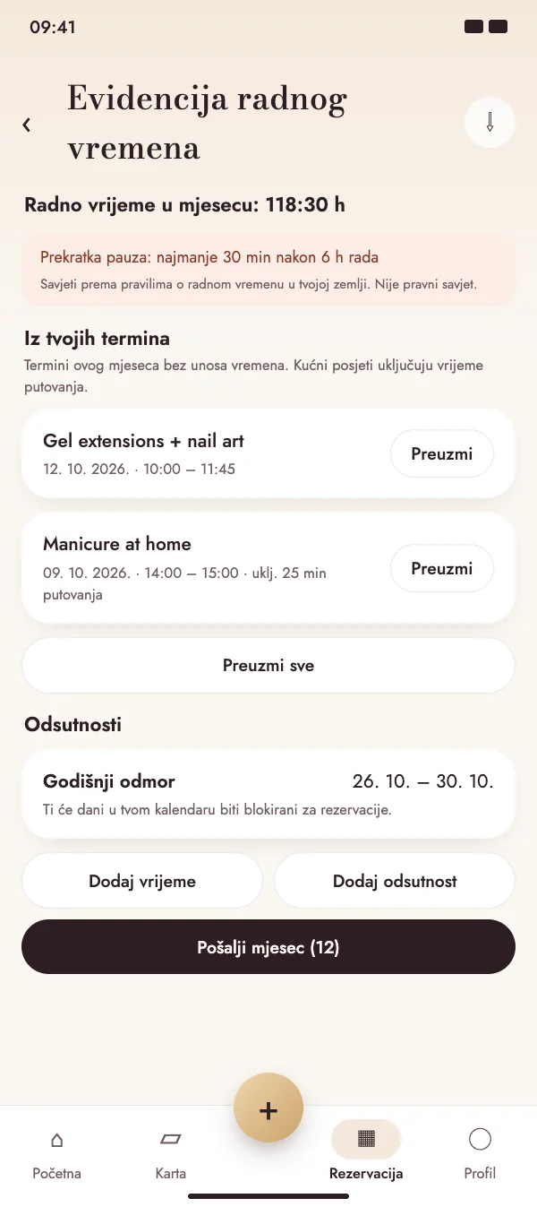 Termini postaju radno vrijeme